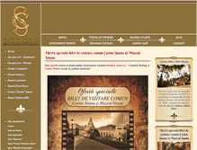 Tablet Screenshot of casino-sinaia.ro